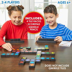 MindWare Qwirkle Bonus Pack suited for ages 6+ for family-friendly play.