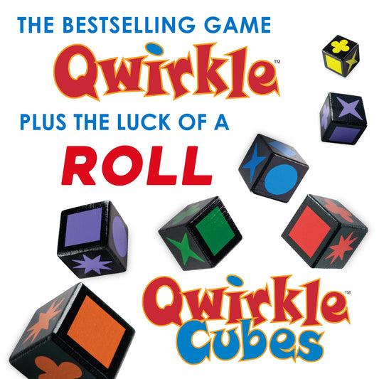 MindWare Qwirkle Cubes collection: 90 wooden cubes for versatile play