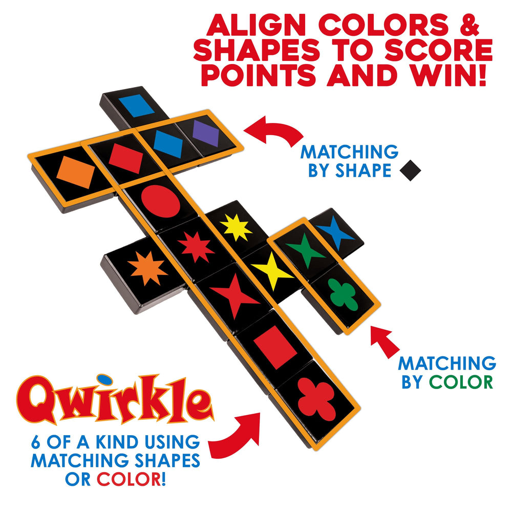 MindWare Qwirkle score pad and pencil for easy scorekeeping.