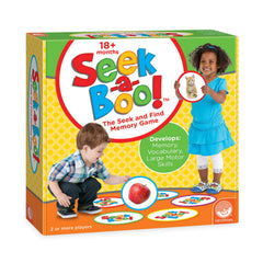 MindWare Seek-a-Boo seek cards boost memory through playful matching.