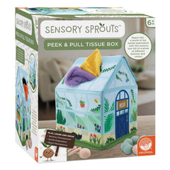 MindWare Sensory Sprouts gentle fabrics create a safe, comforting play experience.