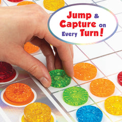 MindWare Skippity action shot captures tactical moves during a turn.