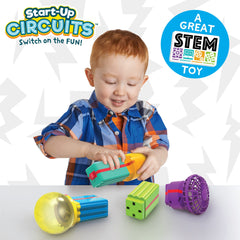 MindWare Start-Up Circuits fan-top spins, adding movement to early STEM exploration.