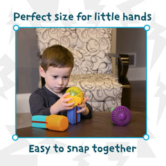 MindWare Start-Up Circuits interchangeable-pieces encourage endless experimentation and learning.