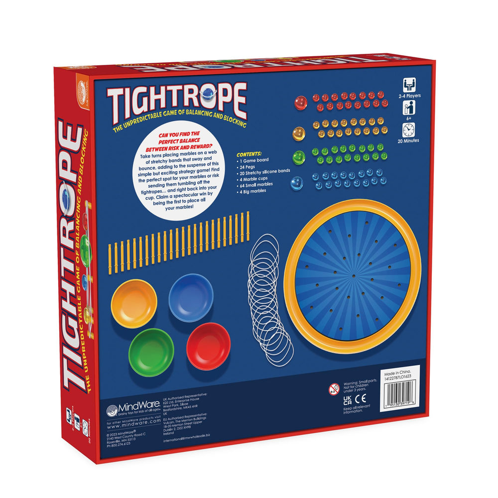 MindWare Tightrope games in classroom settings promote group learning.