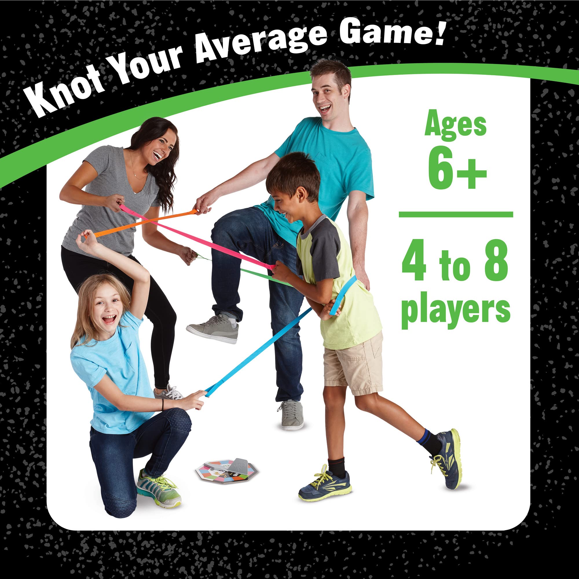 MindWare Twangled game family night setup encourages laughter and inclusive play
