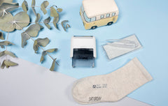 The MINE Stamp Compact packaging demonstrates a ready-to-use setup.