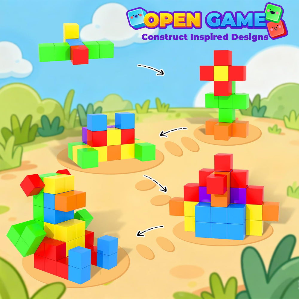 Kids build and imagine with open-ended Minecftoy play