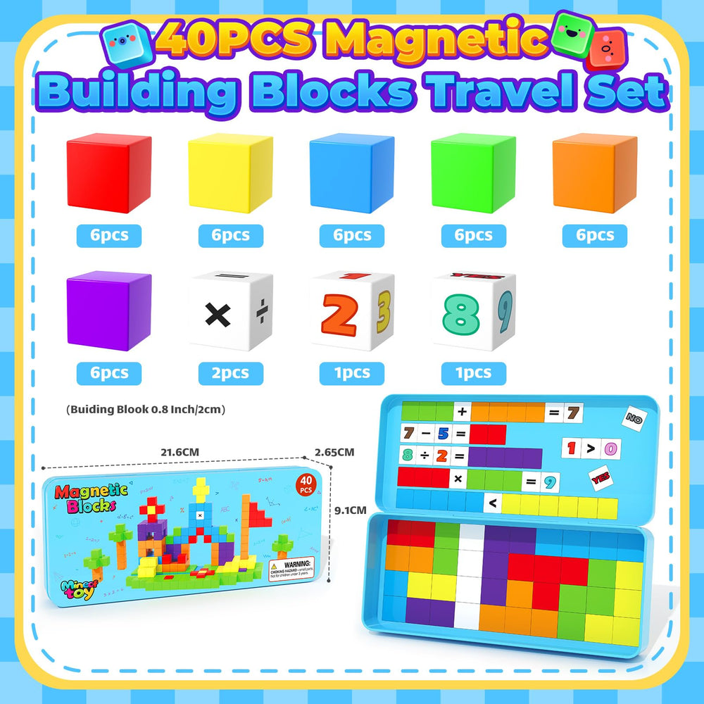 Minecftoy operator and number blocks for simple math play