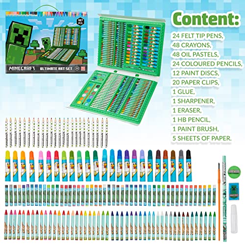 Minecraft crayons 48-pack delivers bold hues for easy coloring adventures