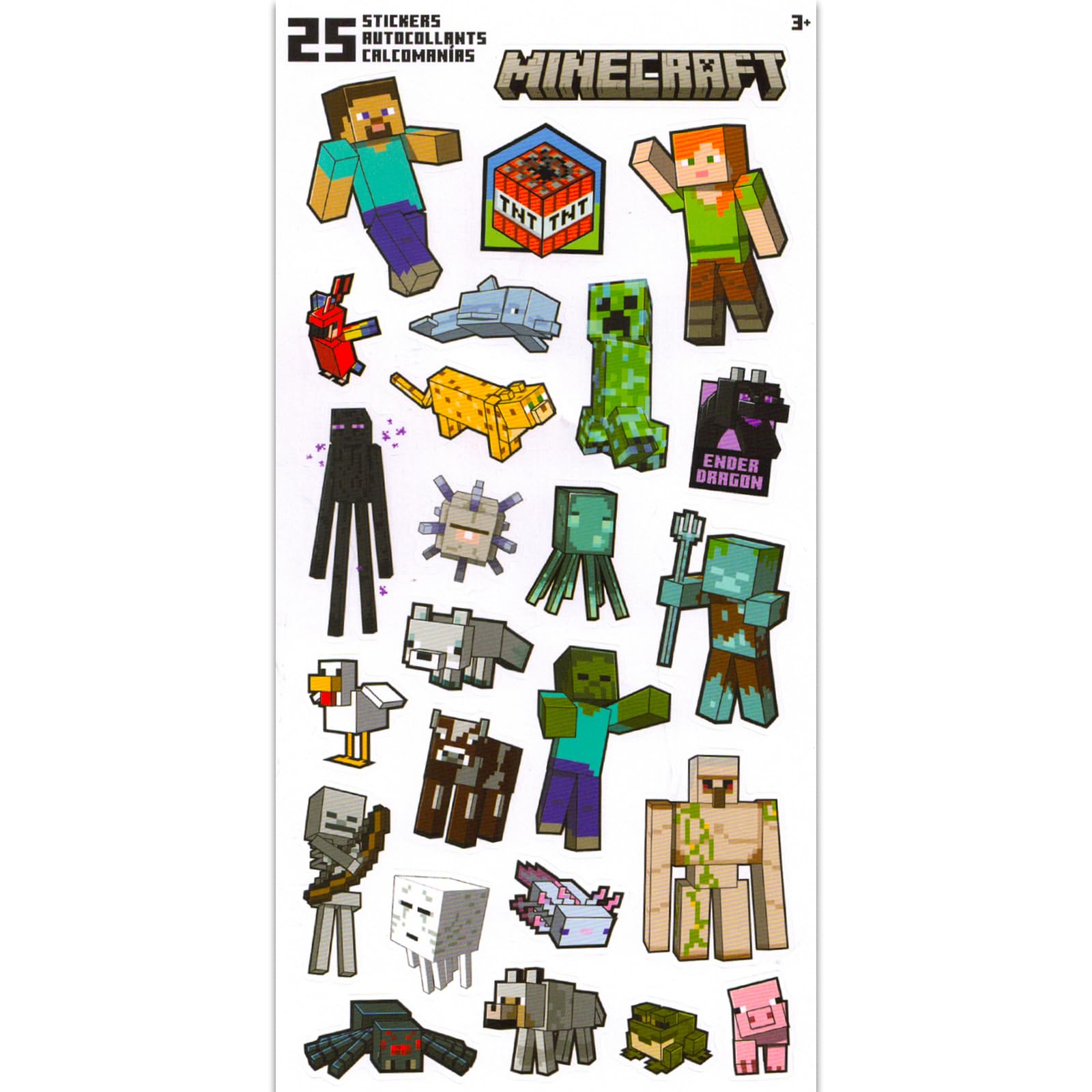 Minecraft party favors for kids' birthdays and events