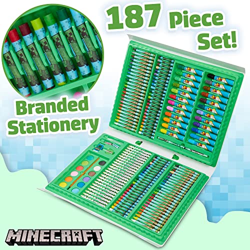 Minecraft watercolor paints 12 colors allow translucent washes for creative scenes
