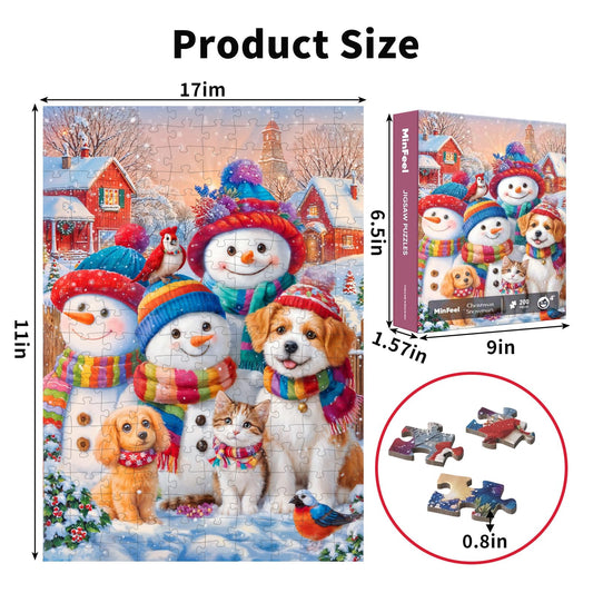 MinFeel puzzle piece closeup helps kids inspect shapes for better recognition
