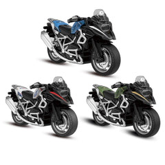 MING YING 66 kid-friendly motorcycle toy white close-up emphasizes safe materials.