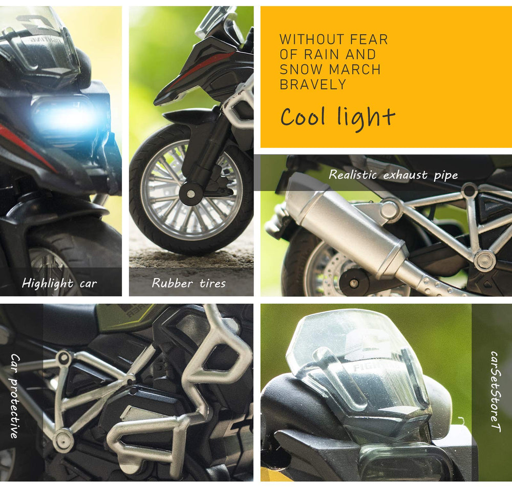 MING YING 66 boxed motorcycle toy white packaging ready as a gift option.
