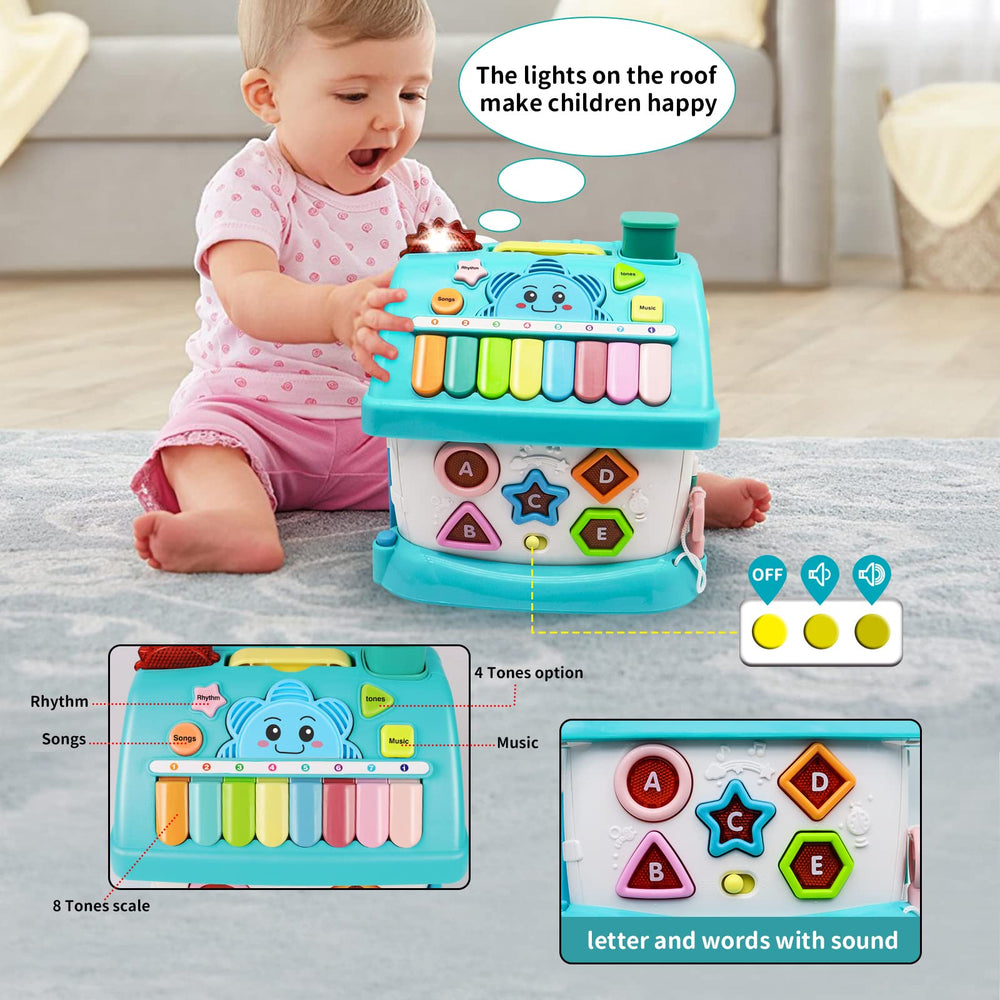Ming You drive the car out feature supports pretend play and fine motor control.