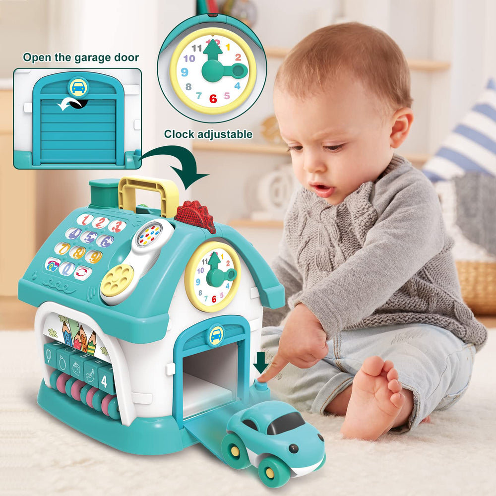 Ming You openable animal window encourages exploration and interactive play.