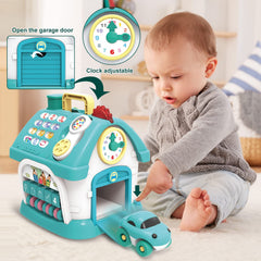 Ming You openable animal window encourages exploration and interactive play.