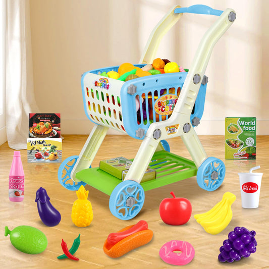 Ming You play food fruit set close-up highlights colorful textures for sensory exploration