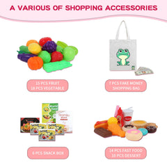 Ming You vegetable play set provides vibrant veggies to enrich range of pretend diets.