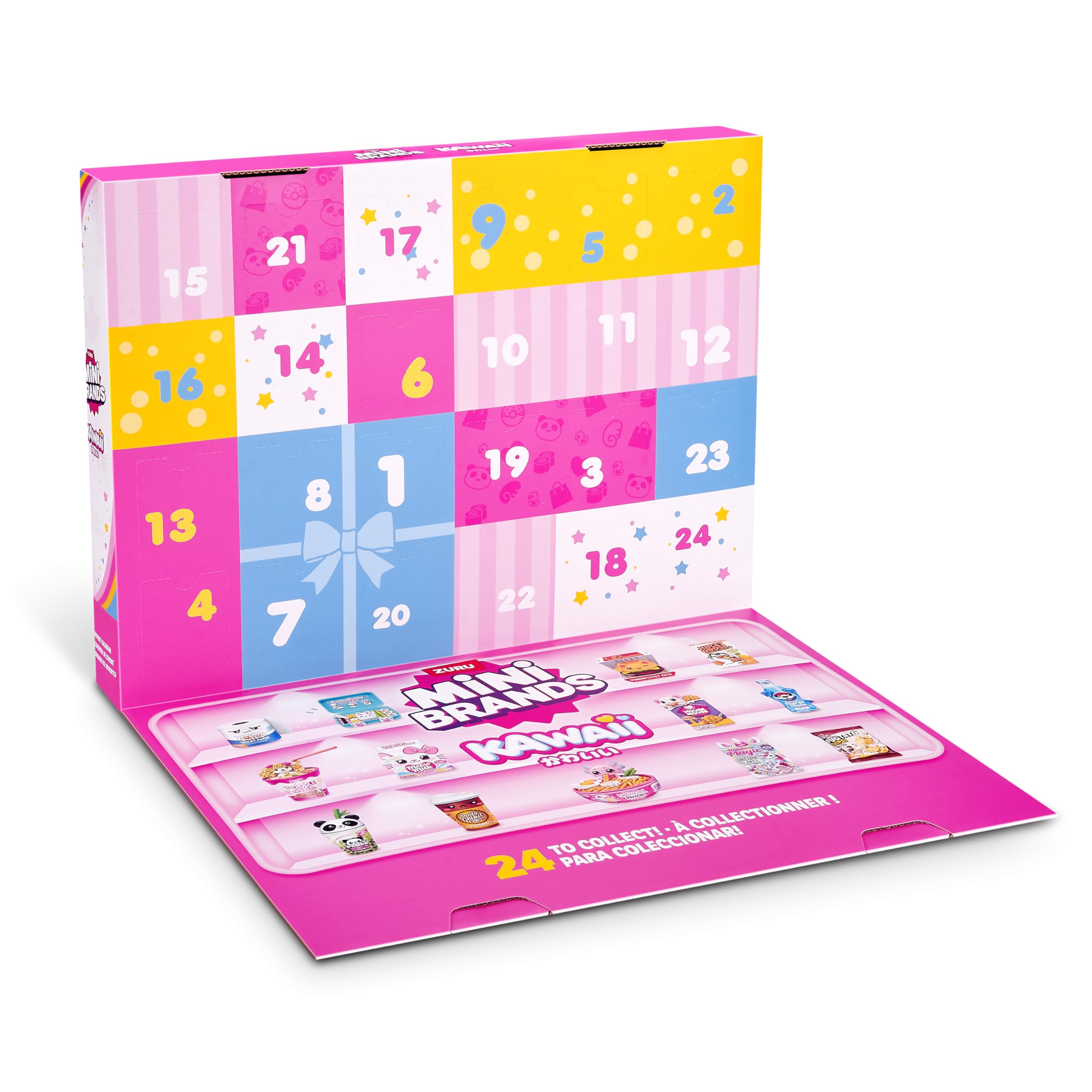 Vibrant, multicolor Kawaii miniatures from Mini Brands for play and display