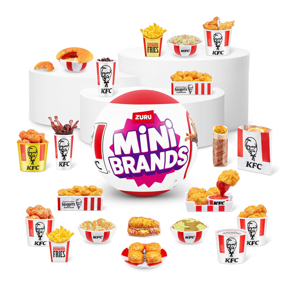 Mini Brands KFC scented mini Double Down, a sensory surprise for fans and collectors.