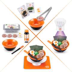 Mini Brands Master Chef Series 1 sushi roll mini-dish with vibrant colors