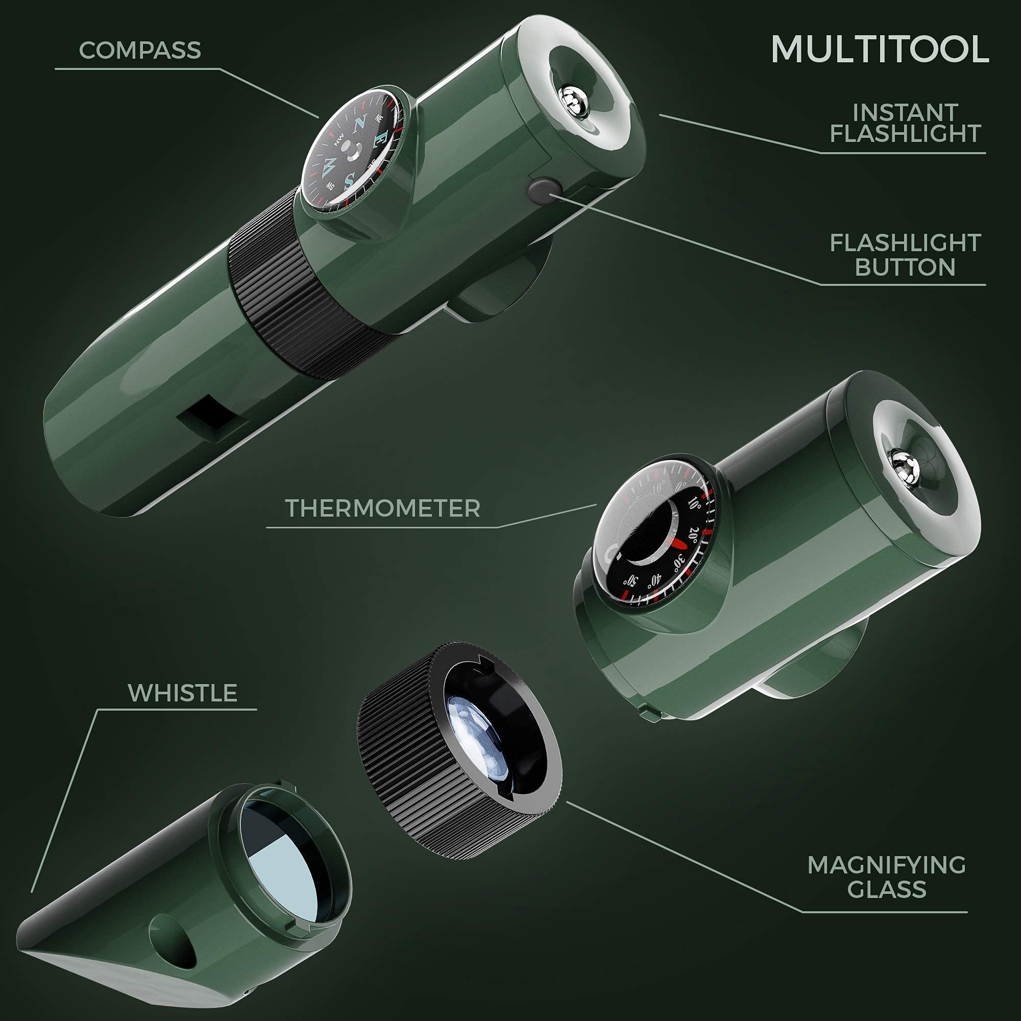 Mini Explorer magnifying glass helps kids study insects up close.