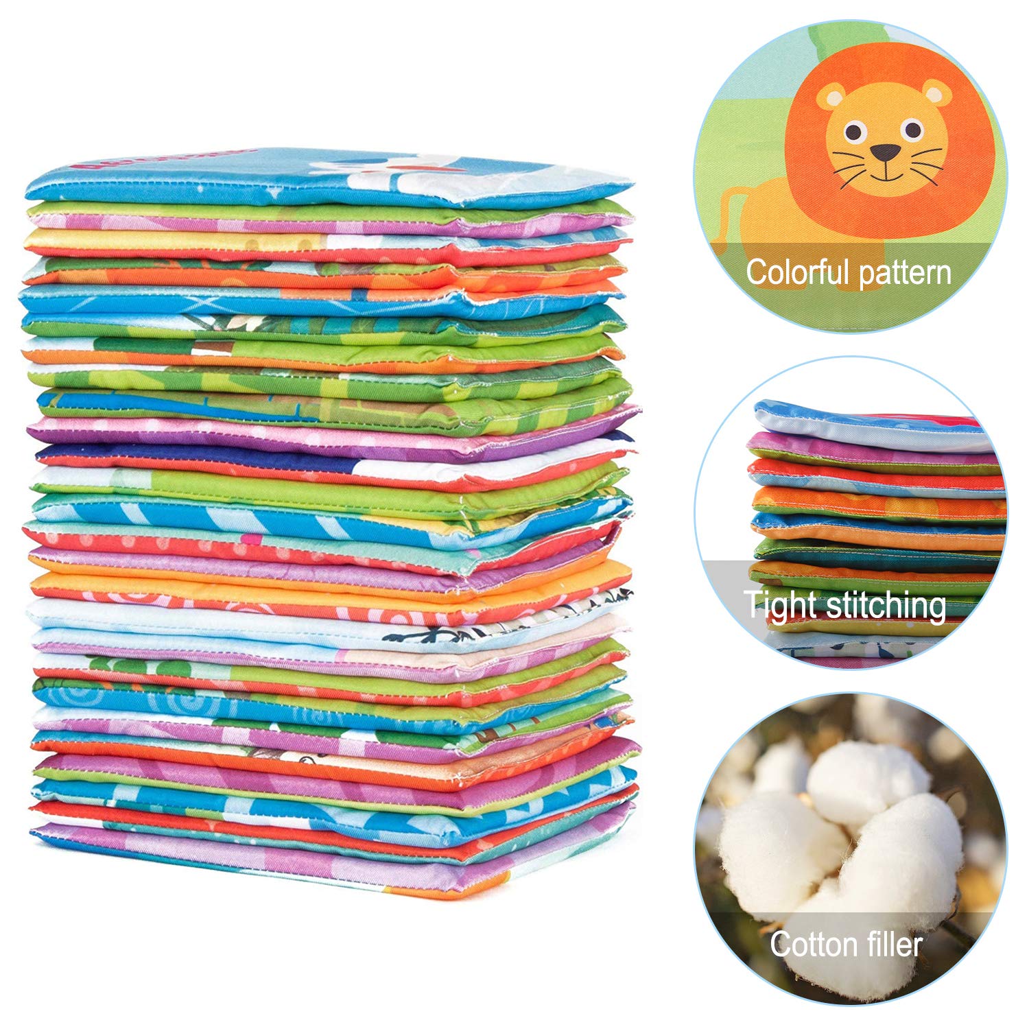 Mini Tudou alphabet cards supporting early skills like language and memory