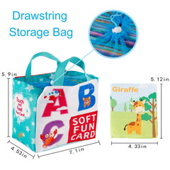 Mini Tudou alphabet cards suitable for indoor and outdoor learning and travel