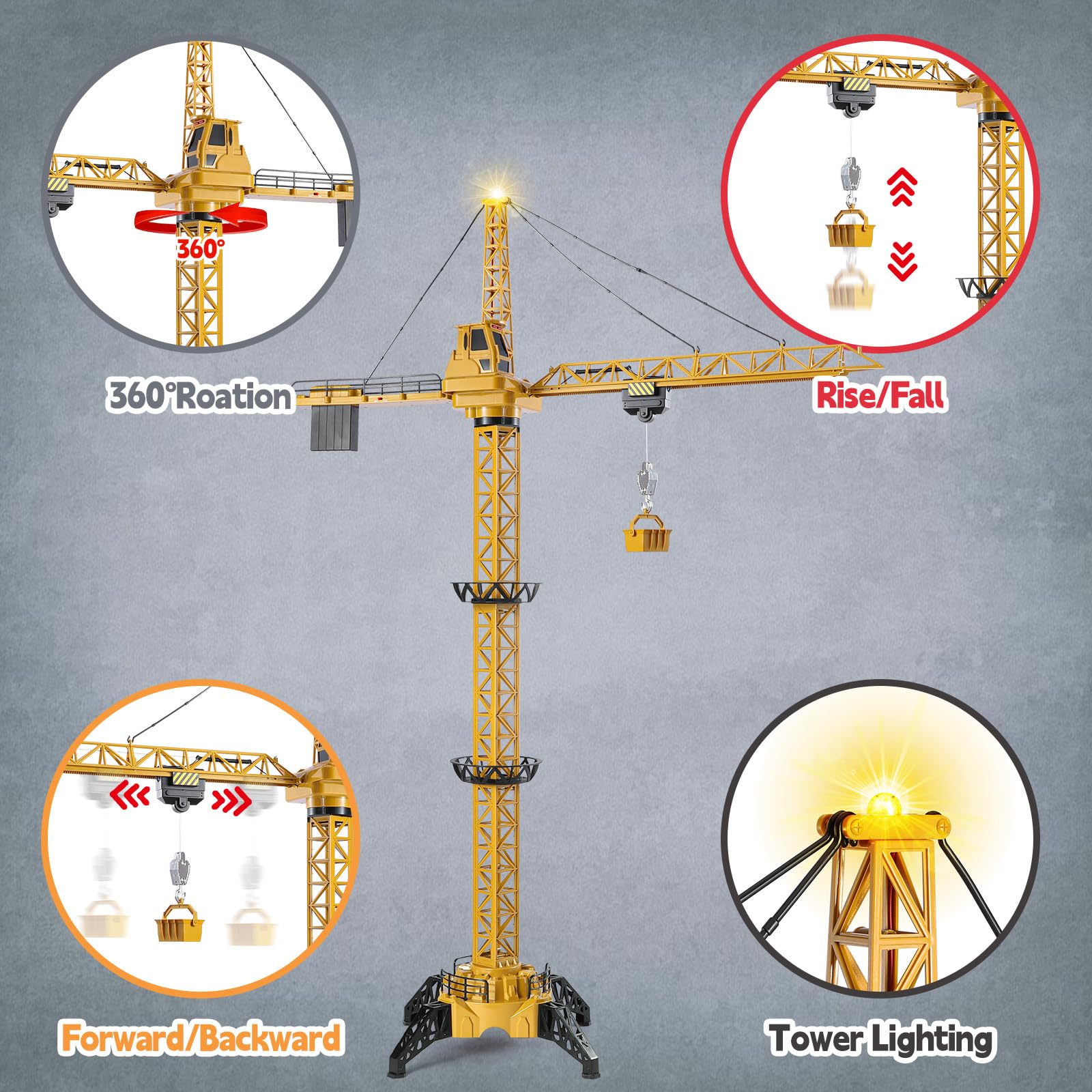 Mini Tudou crane bracket assembly highlights adjustable height options for versatile setups.