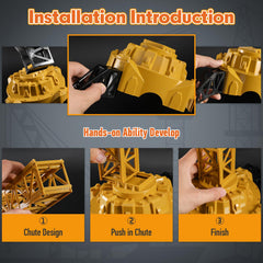 Mini Tudou crane tower arm offers tall height options for dynamic builds.