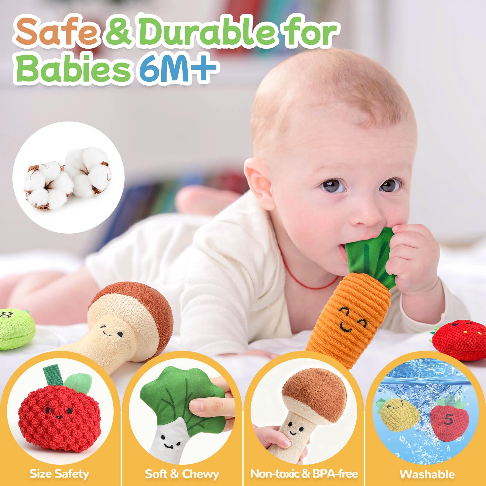 Mini Tudou montessori-learning-play: encourages independence through hands-on exploration.