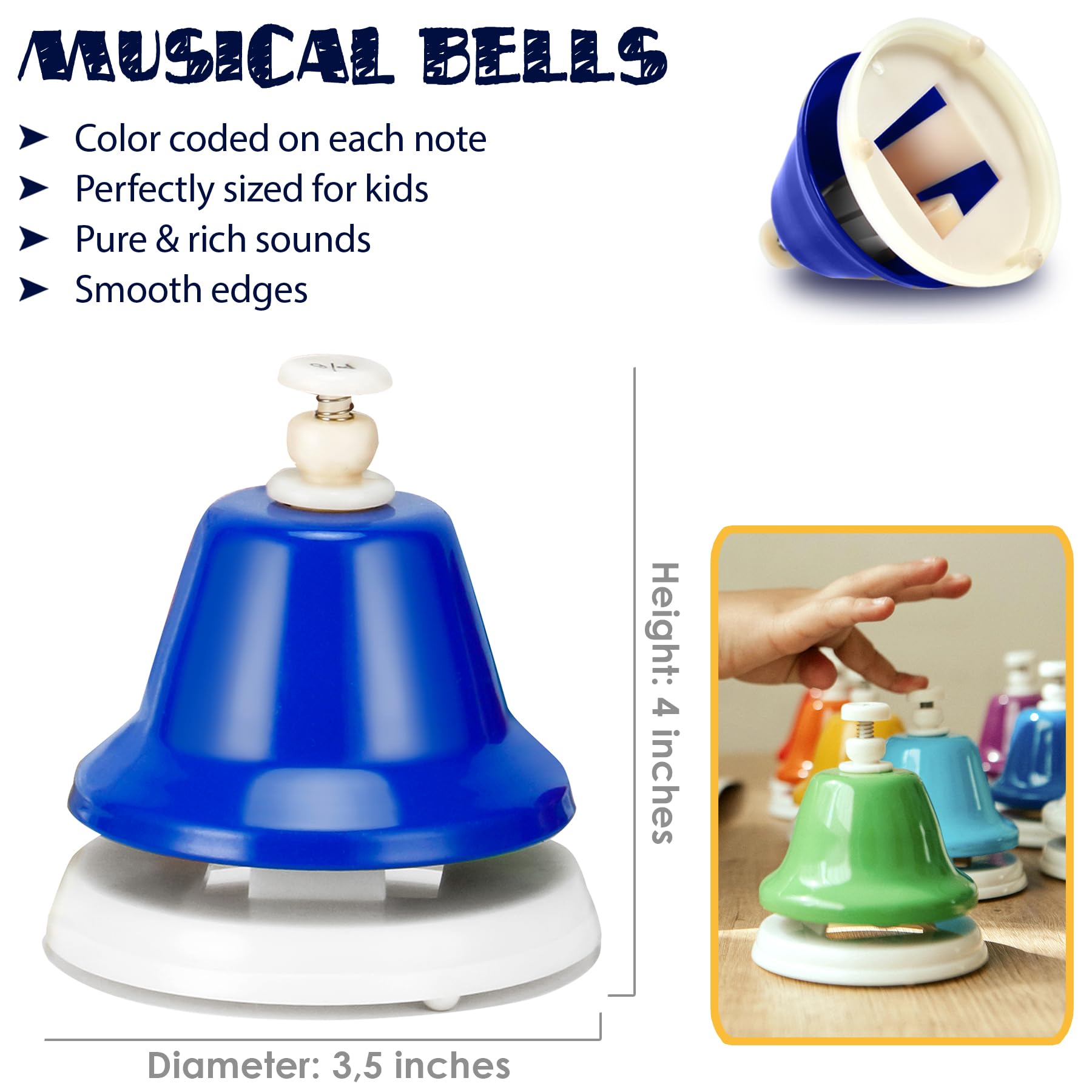 MINIARTIS 15-songbook included makes practicing melody fun and engaging.
