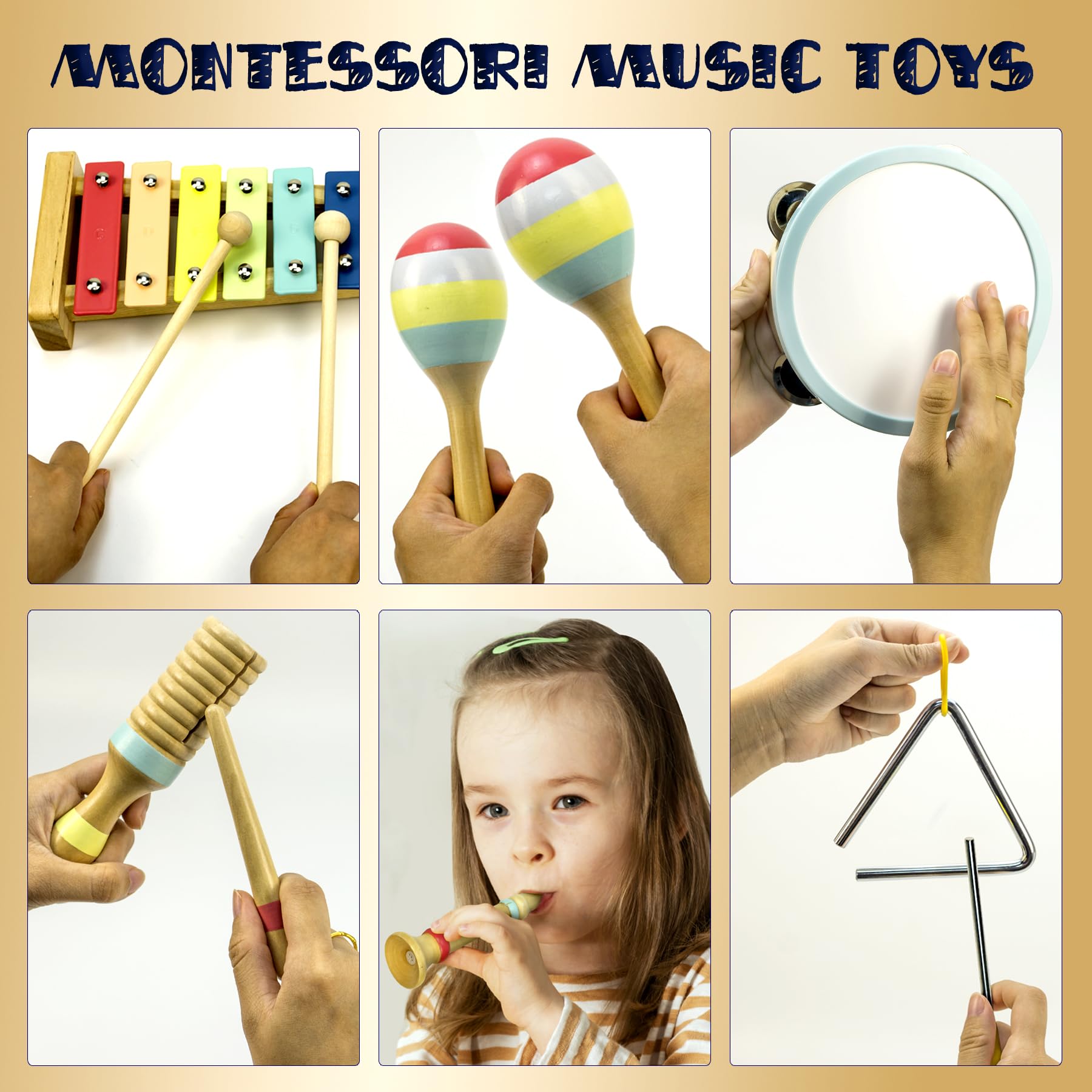 MINIARTIS triangle highlighting bright percussive sounds for progression