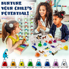 miniartis desk bells being played by a child for fun