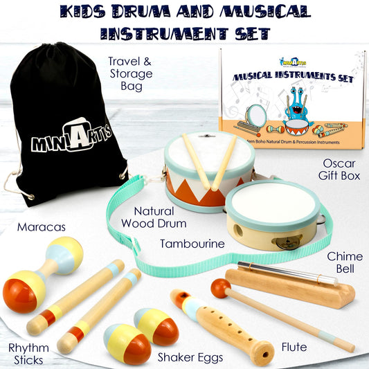 MINIARTIS egg shakers for safe sensory play and musical exploration