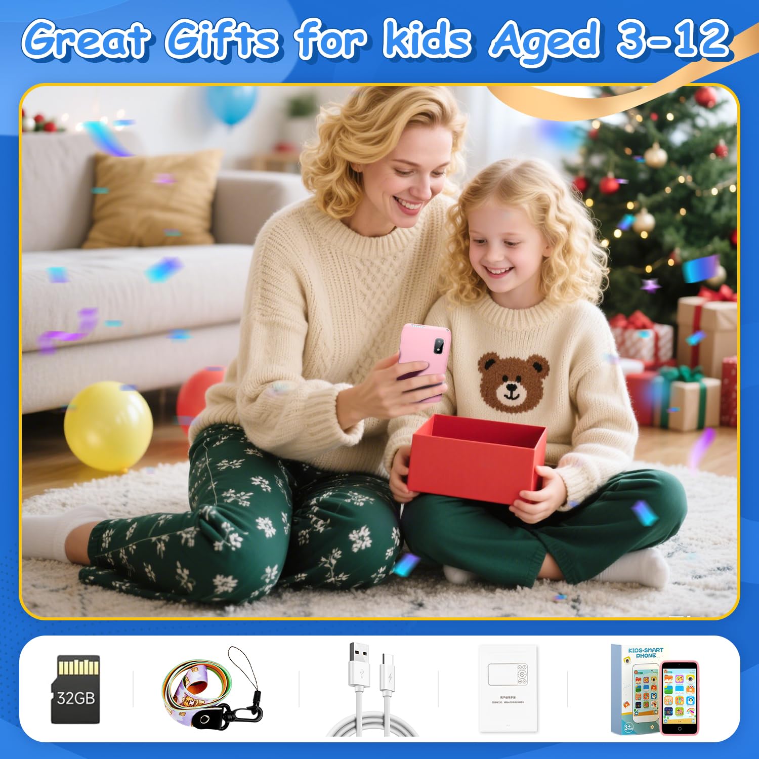 MINIBEAR gift for kids aged 3 to 12 for holidays.