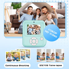 MINIBEAR camera with 64GB SD card included for ample storage