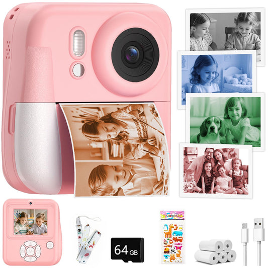 MINIBEAR Kids Camera front view shows a sturdy, beginner-friendly design for learning photography.
