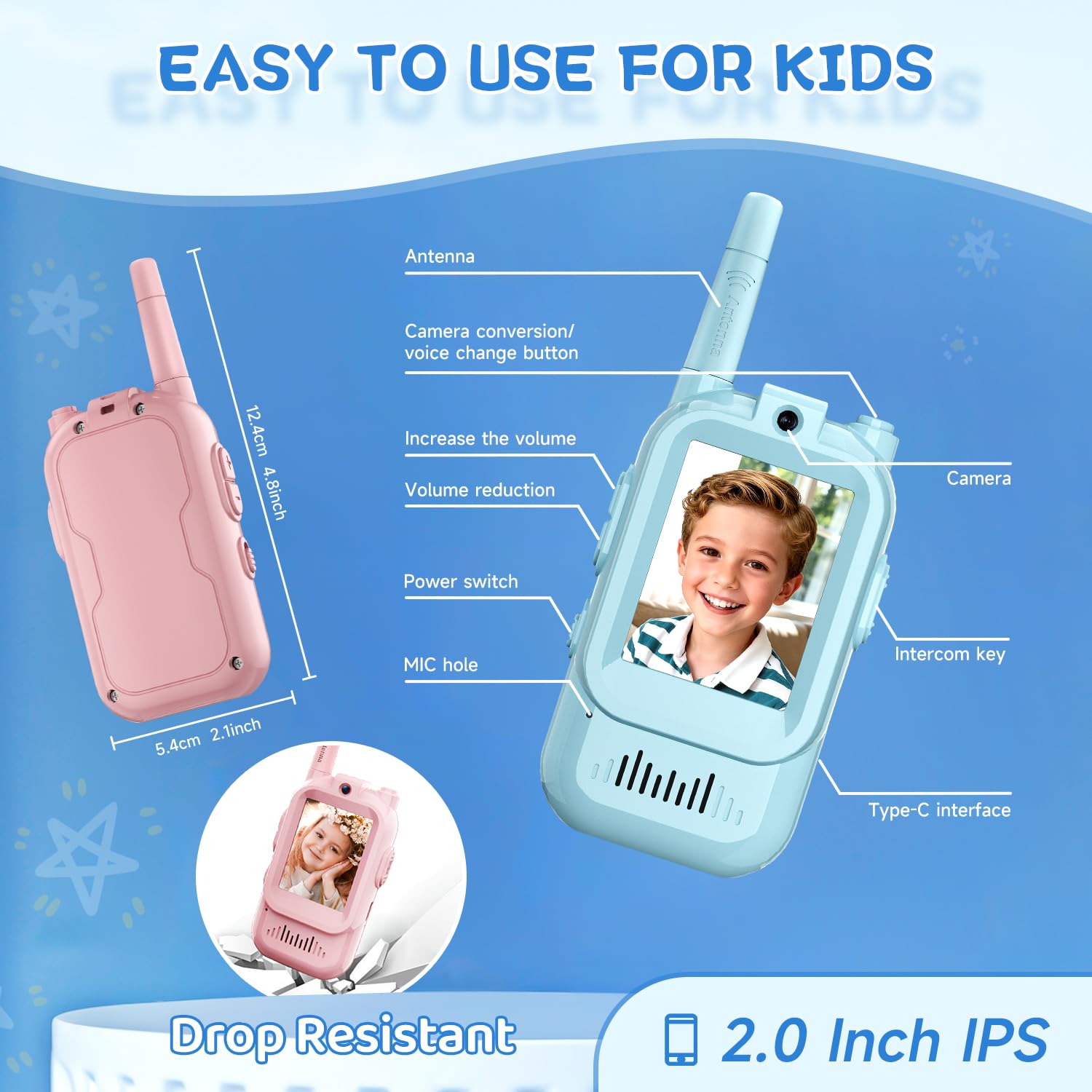 MINIBEAR rechargeable Type-C battery for hours of play.