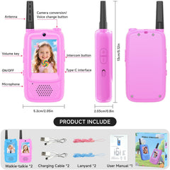 MINIBEAR rechargeable walkie talkies support reusable play sessions outdoors.