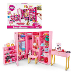 Mini Brands Mini Fashion Dream Wardrobe with spacious storage for mini outfits.