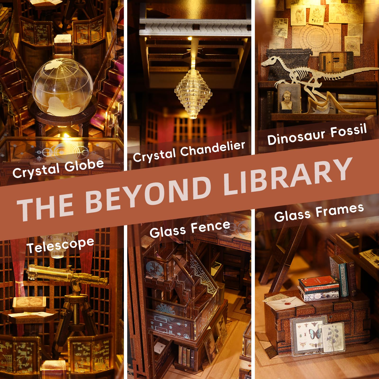 MiniCity Book Nook dust cover keeps the miniature library clean.