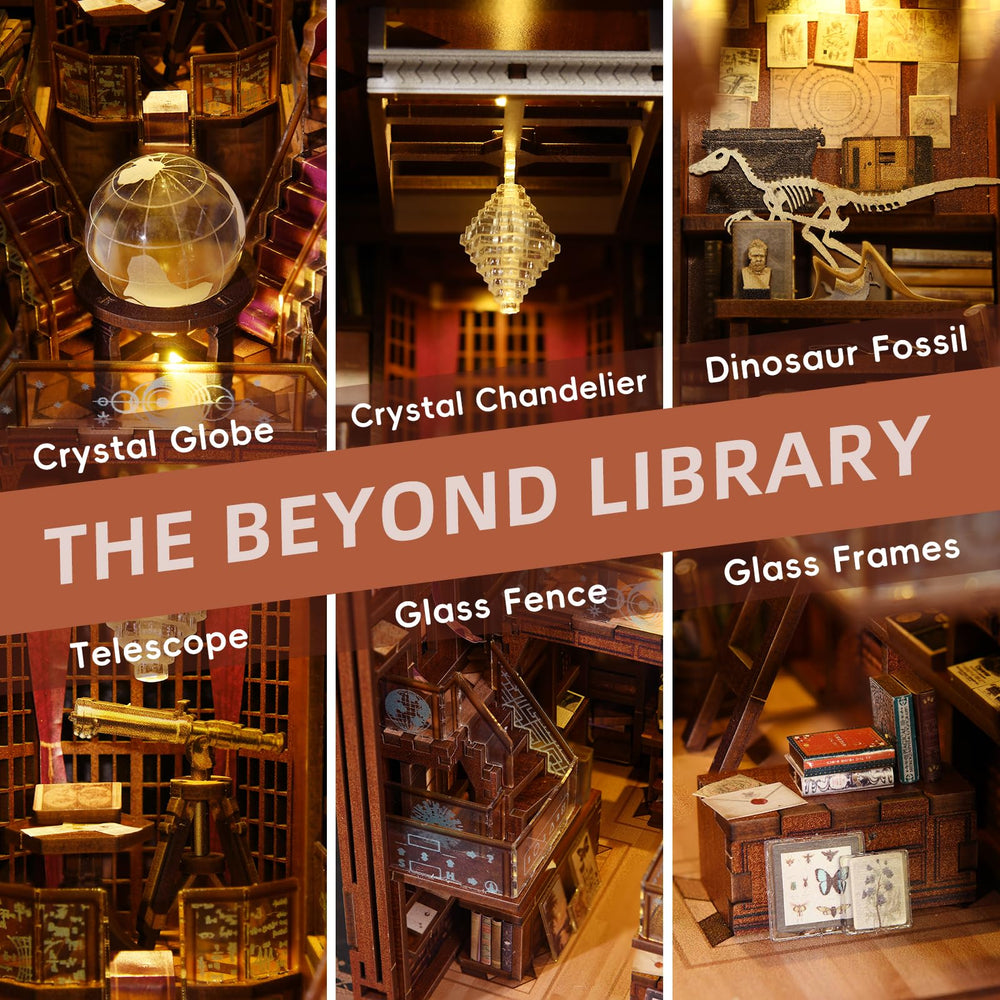 MiniCity Book Nook dust cover keeps the miniature library clean.