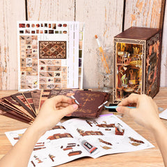 MiniCity Book Nook gift idea for teens and adults who love art.
