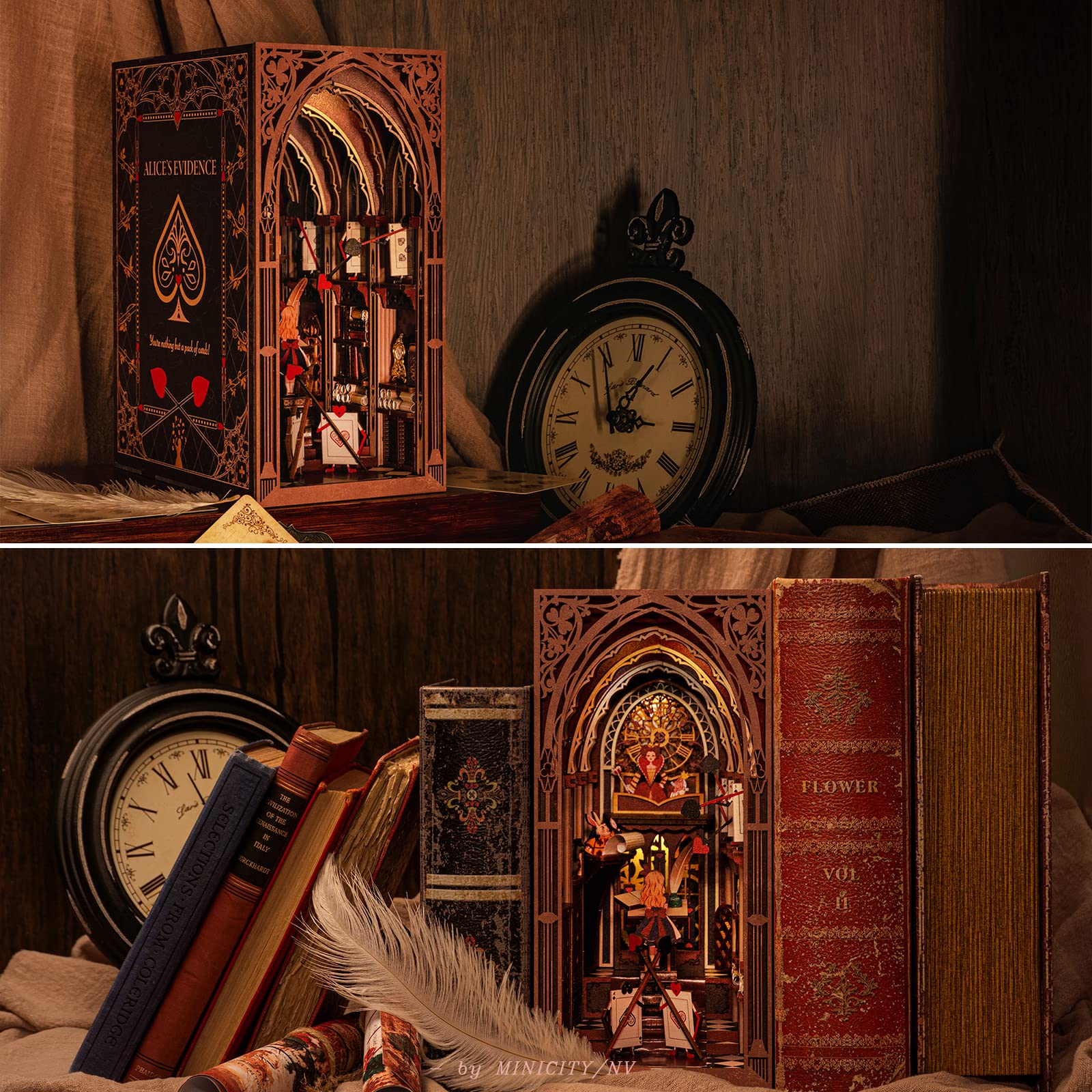 MiniCity gift-ready booknook decor ideal for teens and adults.