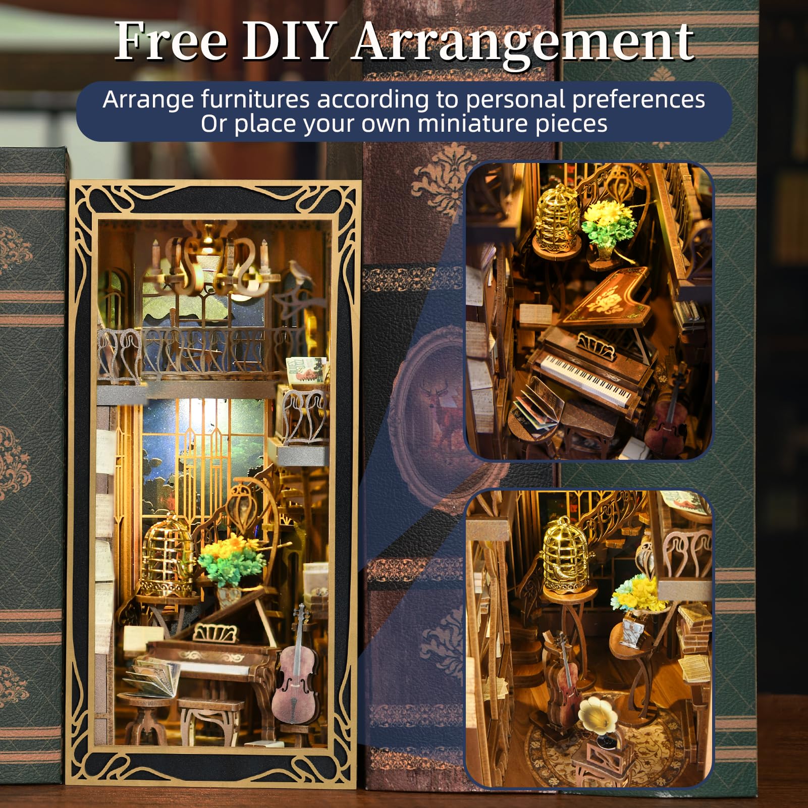 Minicity wooden puzzle materials close-up show premium craftsmanship and durability.