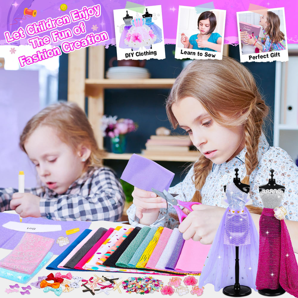 MINIFUN complete arts and crafts kit for hands-on play