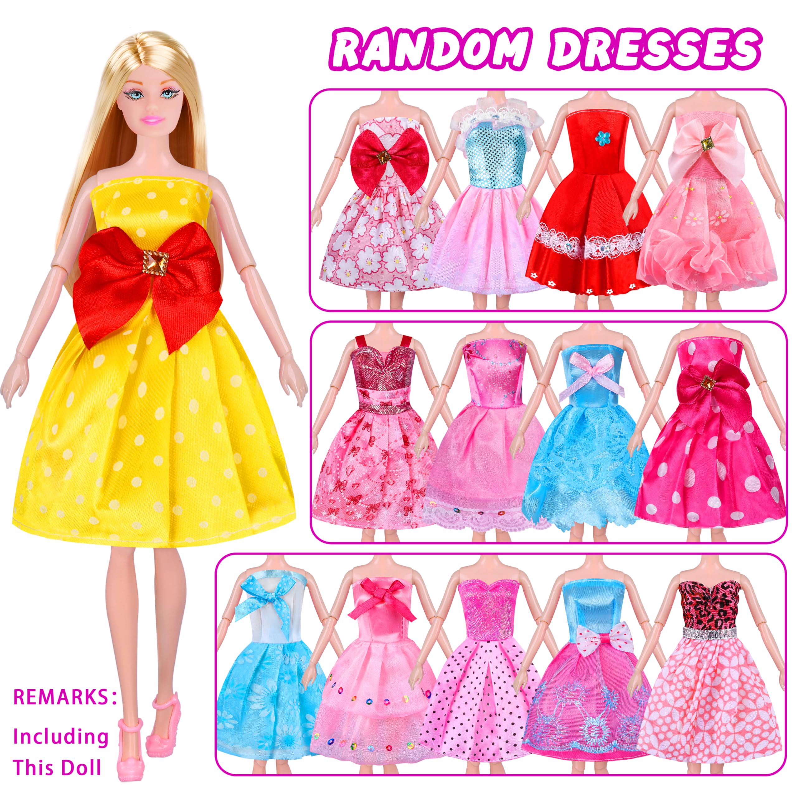 MINIFUN doll swimwear set for sunny pretend adventures